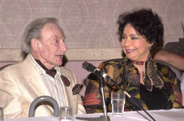 Jonathan Harris and Arlene Martel