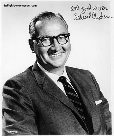 Edward Andrews autograph