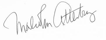 Malcolm Atterbury signature