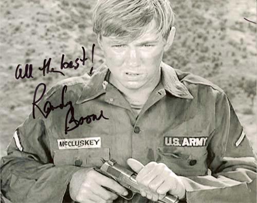 Randy Boone autograph