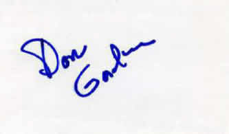 Don Gordon signature