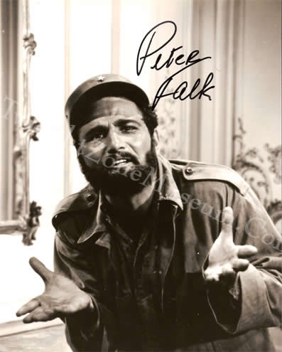 Peter Falk signature