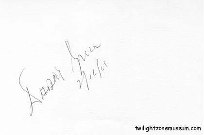 Harold Gould signature