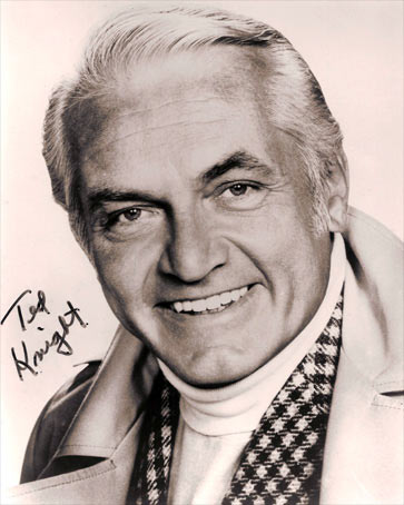 Ted Knight autograph