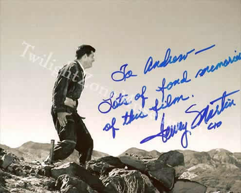 Dewey Martin autograph