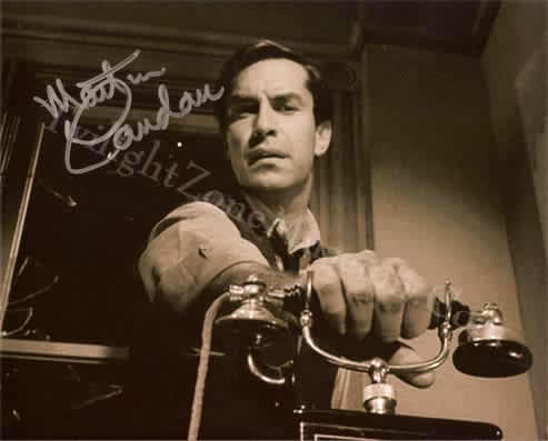 Martin Landau autograph