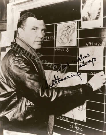 Robert Lansing autograph