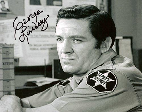 George Lindsey autograph