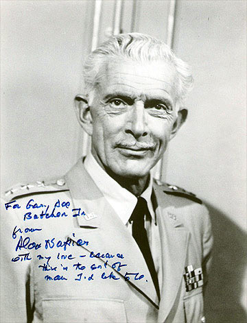 Alan Napier autograph