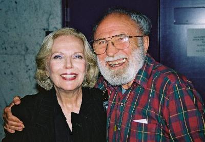 Barry Morse and Barbara Bain