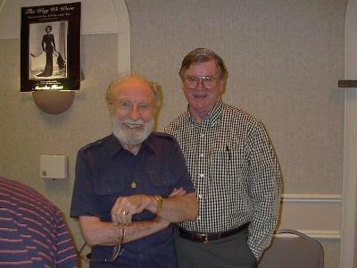 Barry Morse and Earl Hamner