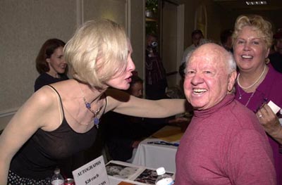 Julie Newmar, Mickey Rooney and Jan Chamberlin