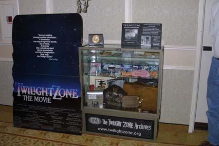 Twilight Zone Archives display cases