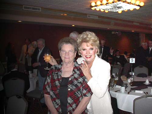 Earlene DeVoe (Bill's mom!) with Ruta Lee