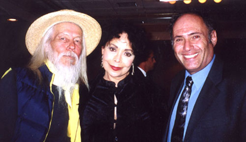 George Clayton Johnson, Arlene Martel, and Herman Darvick