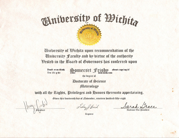 Frisby Diploma